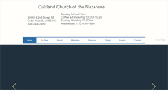 Desktop Screenshot of oaklandnaz.org